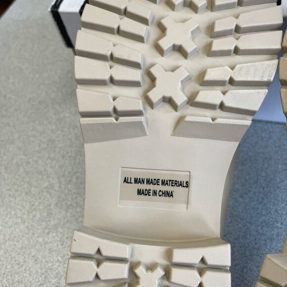 NEW Dv Dolce Vita Lug Loafer Women's Size 7.5 Dune Beige Slip-On - Picture 4 of 9